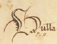 Manuscript Title page of Bulla Cruciata Contra Turcos